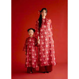 Red Tradtional Ao Dai