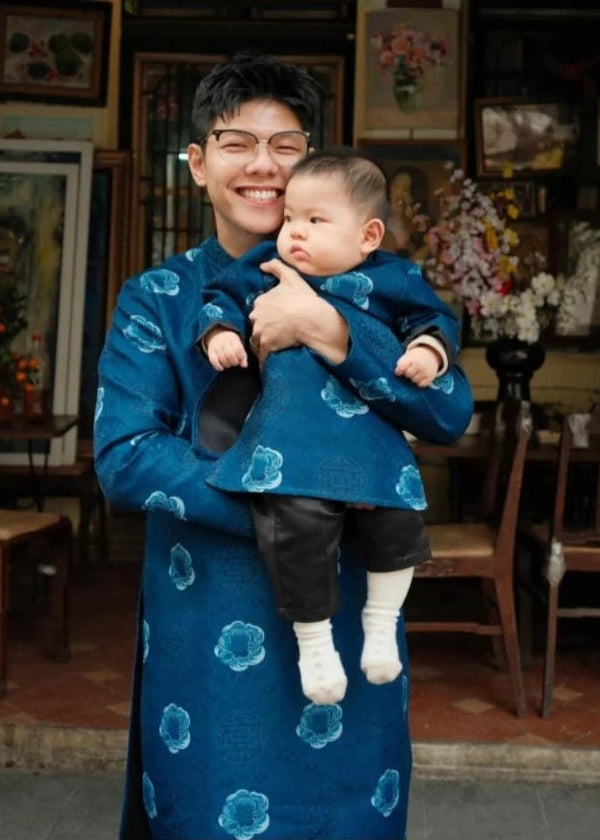 Tradtional Ao Dai For Family