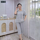 Đồ Bộ Vải Đũi Sợi Lanh MAB01