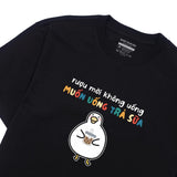 Áo Thun Rượu Mời Không Uống Muốn Uống Trà Sữa