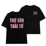 Áo Thun Kim Tuyến In Chữ THỢ SĂN THÁI TỬ