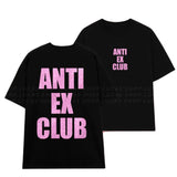 Áo Thun Kim Tuyến In Chữ ANTI EX CLUB