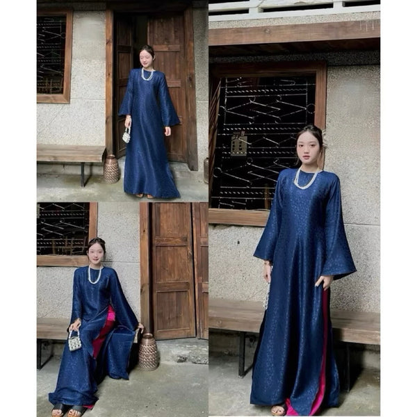 Silk Loose Ao Dai