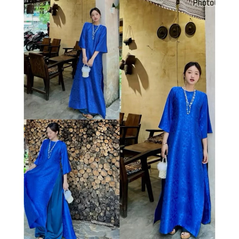 Silk Loose Ao Dai
