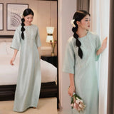 Silk Loose Ao Dai
