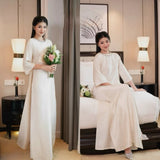 Silk Loose Ao Dai