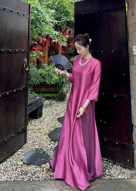 Silk Loose Ao Dai