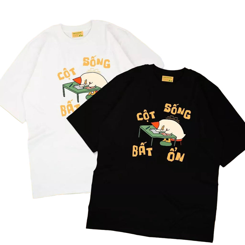 Áo thun Cột Sống Bất Ổn