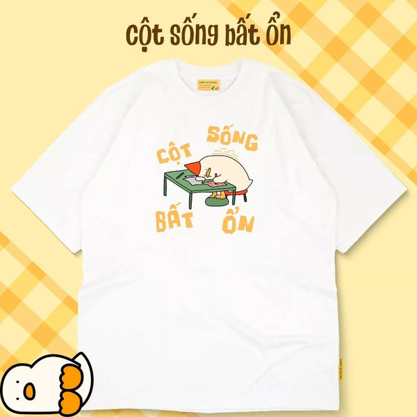 Áo thun Cột Sống Bất Ổn