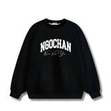 Áo Sweater Nỉ Bông Ấm Áp In Tên + Biệt Danh Dễ Thương