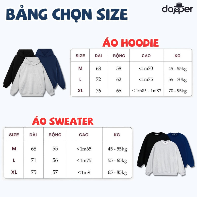 Áo Sweater Tôi Xink Lỗi Bạn