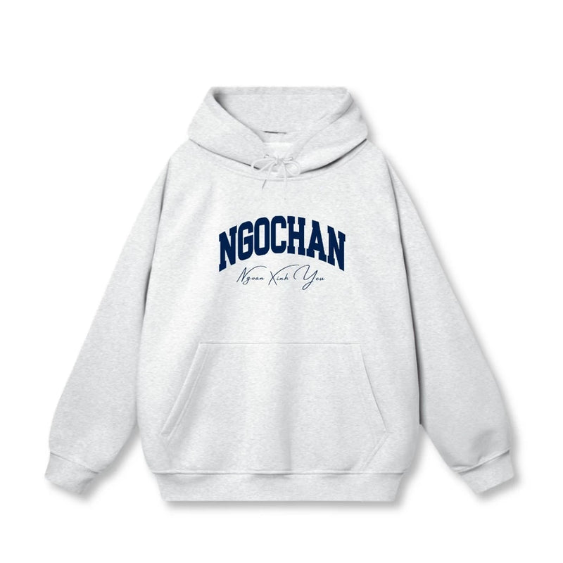 Áo Hoodie Nỉ Bông  In Tên Bạn & Người Yêu