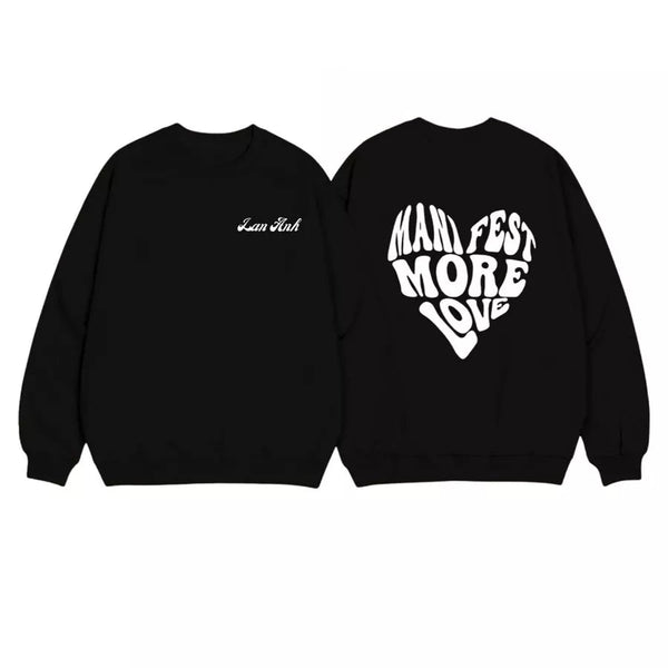 Áo Sweater Nỉ Dày Ấm Áp In Tên Couple More Love