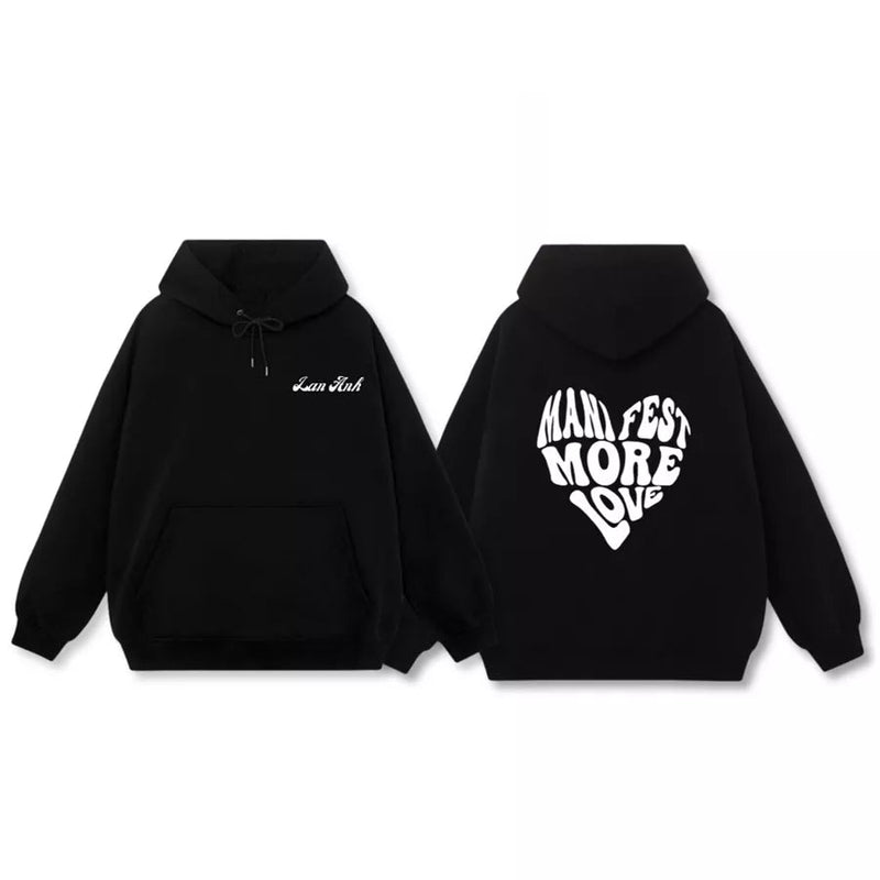 Áo Hoodie Chất Nỉ Lót Bông Mềm, In Tên Của Bạn