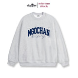 Áo Sweater Nỉ Bông Ấm Áp In Tên + Biệt Danh Dễ Thương