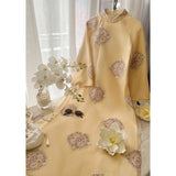 Mint Organza Modernize Ao Dai