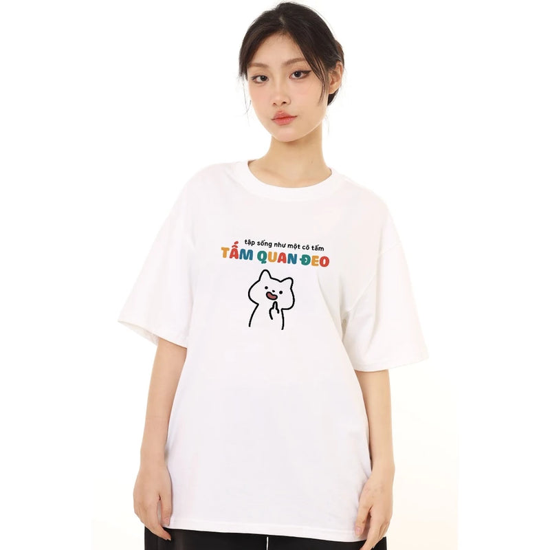 Áo Thun Sống Như Cô Tấm, Tấm Quan Đeo