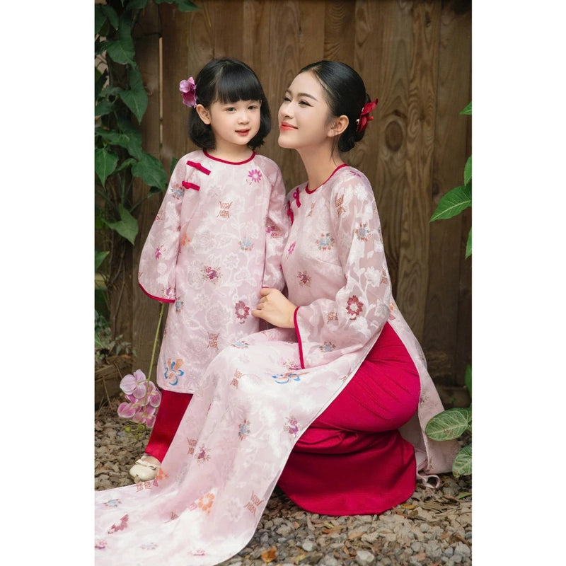 3D Ao Dai For Family
