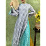 Silk Loose Ao Dai