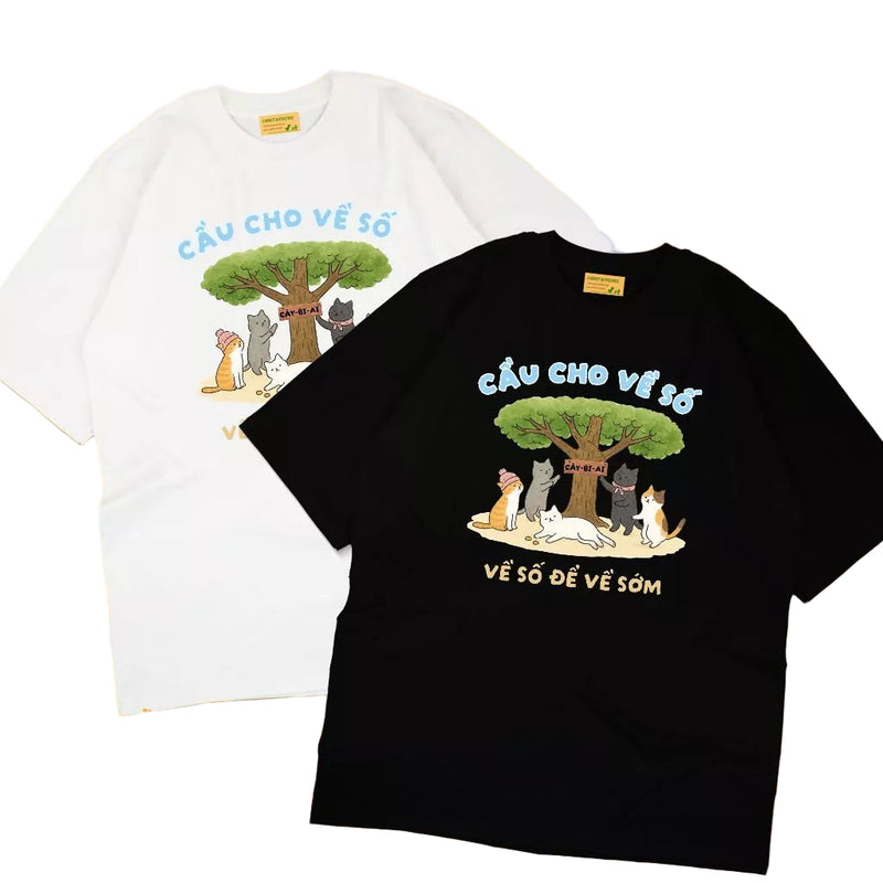 Áo thun Cầu Cho Về Số