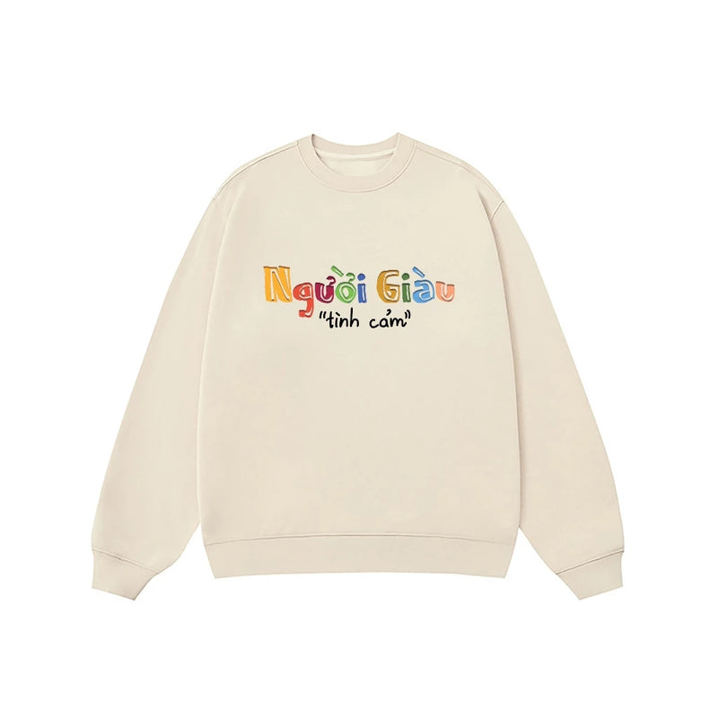 Áo Sweater Người Giàu Tình Cảm