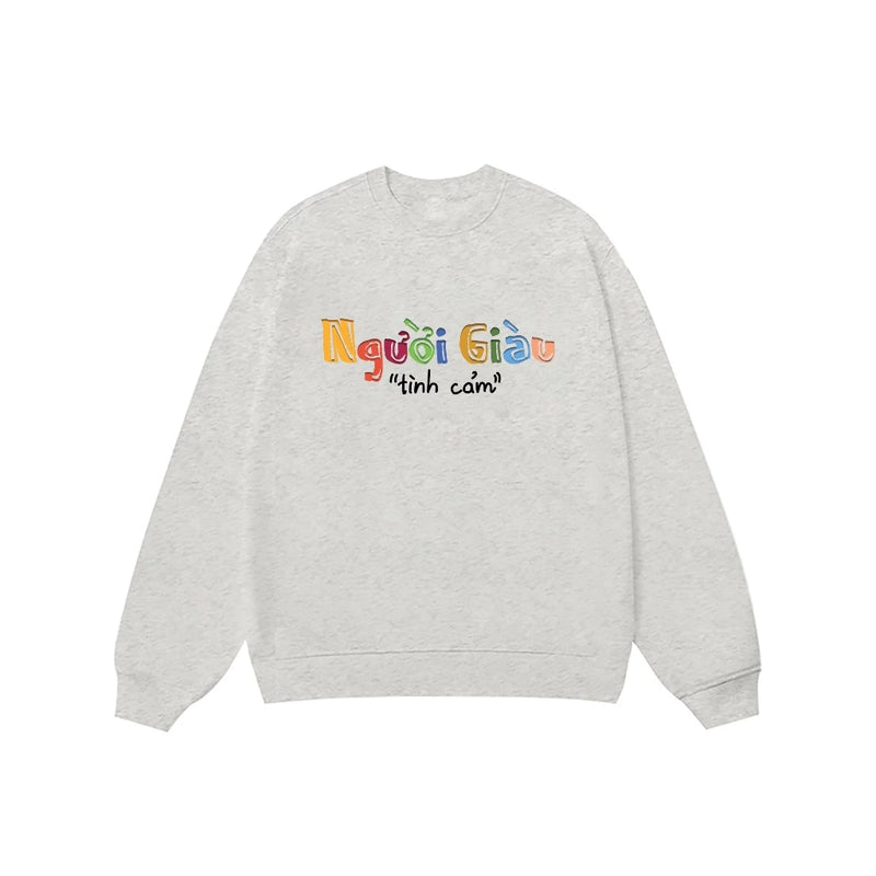 Áo Sweater Người Giàu Tình Cảm