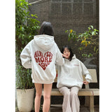 Áo Hoodie Chất Nỉ Lót Bông Mềm, In Tên Của Bạn, Cặp Đôi