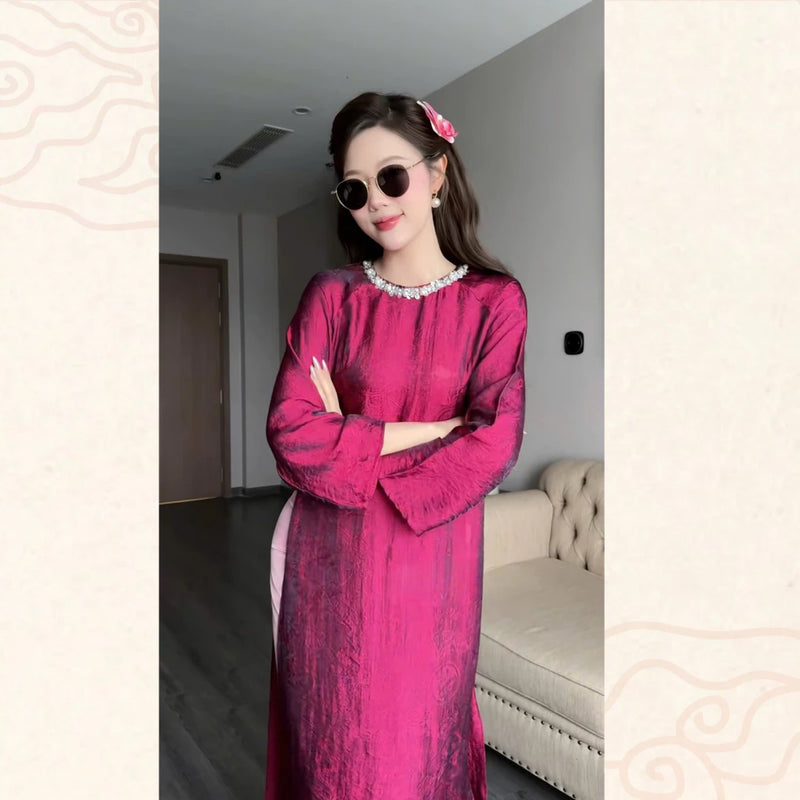 Silk Loose Ao Dai