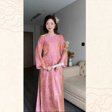 Silk Loose Ao Dai