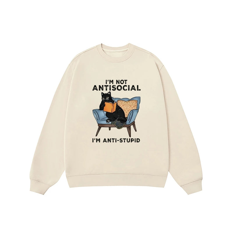 Áo Sweater ANTI-STUPID