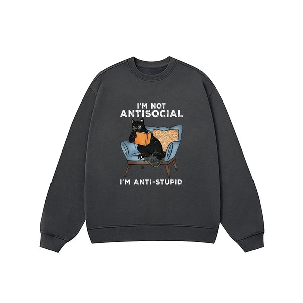 Áo Sweater ANTI-STUPID