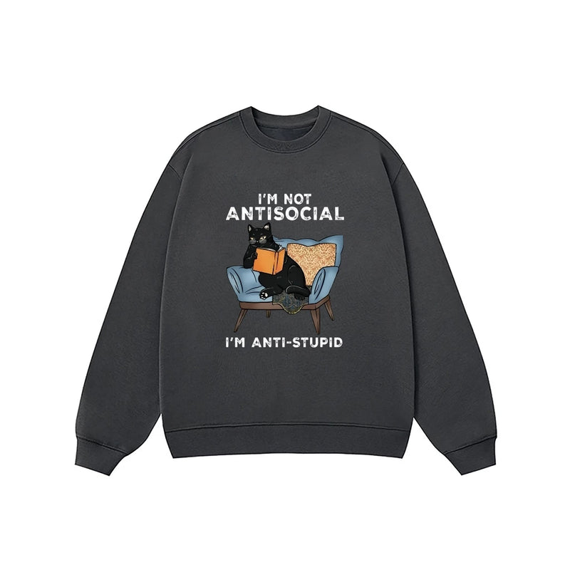 Áo Sweater ANTI-STUPID