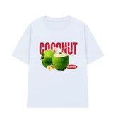 Áo Thun Mùa Hè Đi Biển Trái Cây Hình COCONUT