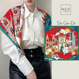 Sai Gon Silk Scarf
