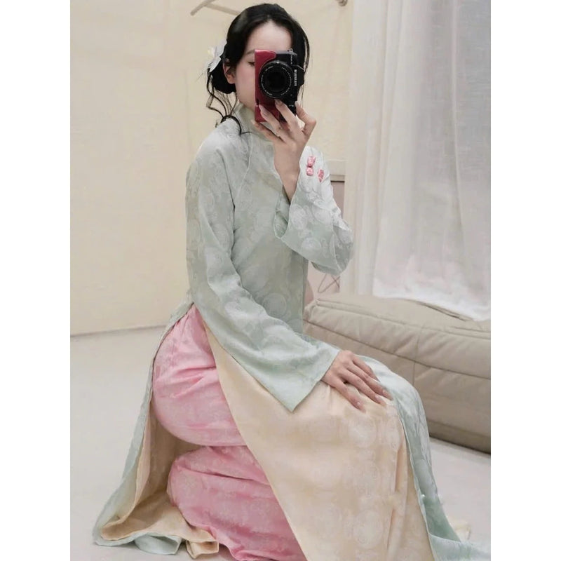 Silk Loose Ao Dai