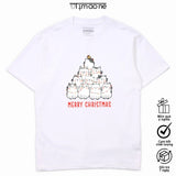 Áo Thun Giáng Sinh Merry Christmas Mèo Cute Cây Thông