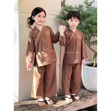 Đồ Lam Thêu Hoa Sen ADIDAPHAT Cho Bé
