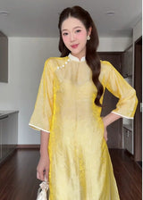 Silk Modernized Ao Dai