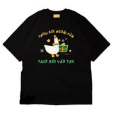 Áo Thun Snow Rơi Ngoài Cửa - Task Rơi Vào Tay