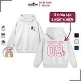 Áo Hoodie In Tên Của Bạn Và Người Thương