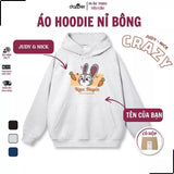 Áo Hoodie Nam Nữ Form Basic Chất Nỉ Bông In Hình In Nét Đẹp
