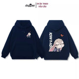 Áo Hoodie Nam Nữ Form Basic Chất Nỉ Bông Dày Dặn Hình In Judy - Nick