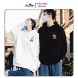 Áo Hoodie Nam Nữ Form Basic Chất Nỉ Bông Dày Dặn Hình In Judy - Nick