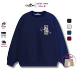 Áo Sweater Nỉ Bông Cao Cấp In Tên+Ảnh Couple