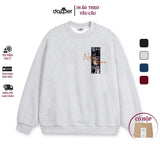 Áo Sweater Nỉ Bông Cao Cấp In Tên+Ảnh Couple
