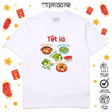 Áo Thun Tết Là Bánh Chưng Bánh Tét