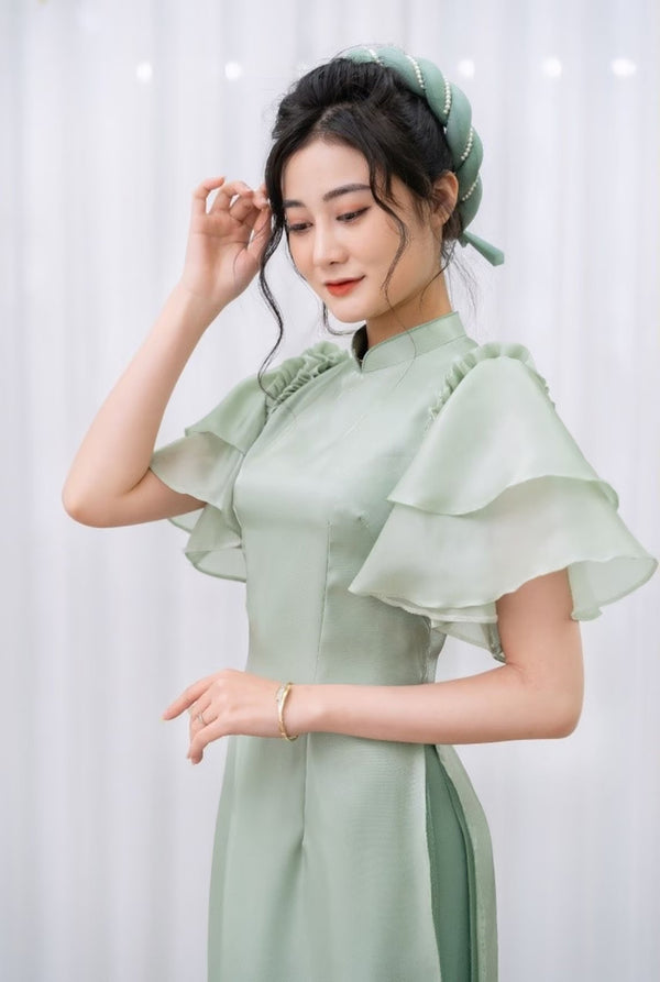 Vietnam Modernized Ao Dai | Ao Dai Tay Voan