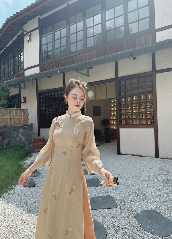 Floral Ao Dai