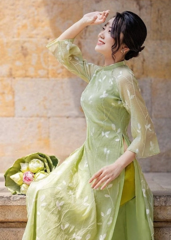 Voan Loose Ao Dai