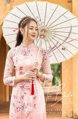 Vietnam Traditional Ao Dai | Ao Dai Truyen Thong Dinh Ngoc